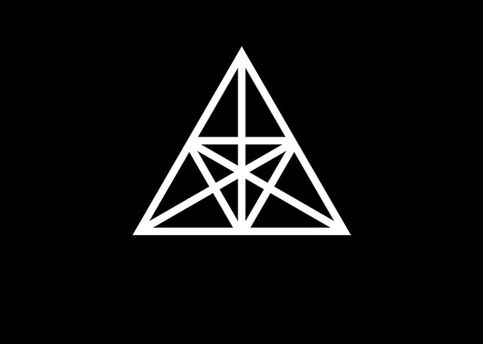 White Sacred Geometry Seal