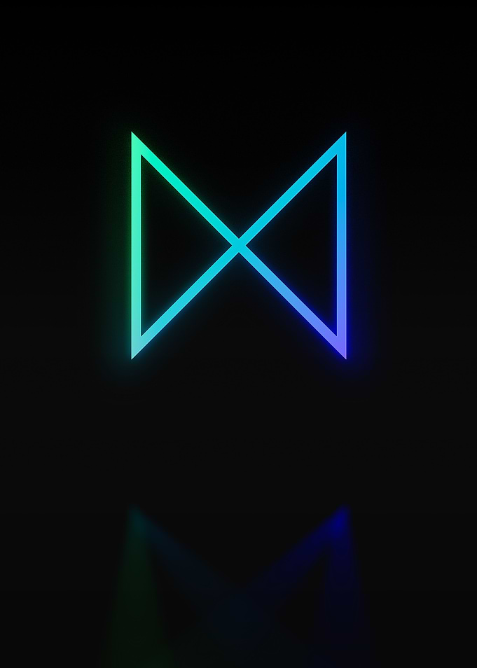 Neon Glyph Mandala Rune