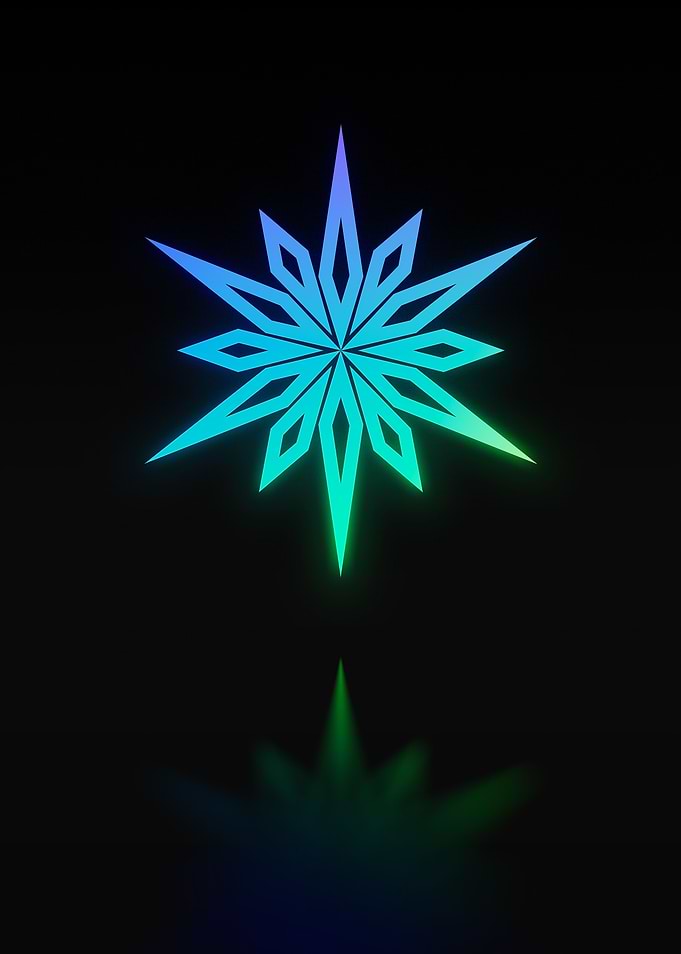 Neon Magic Seal Sign Sigil
