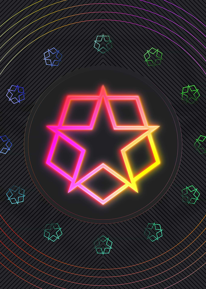 Neon Magic Seal Sign Sigil