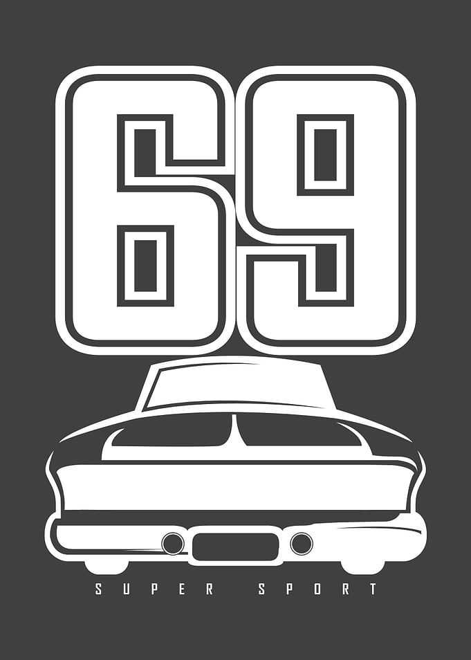 MUSCLE CAR 69 SUPER SPORT