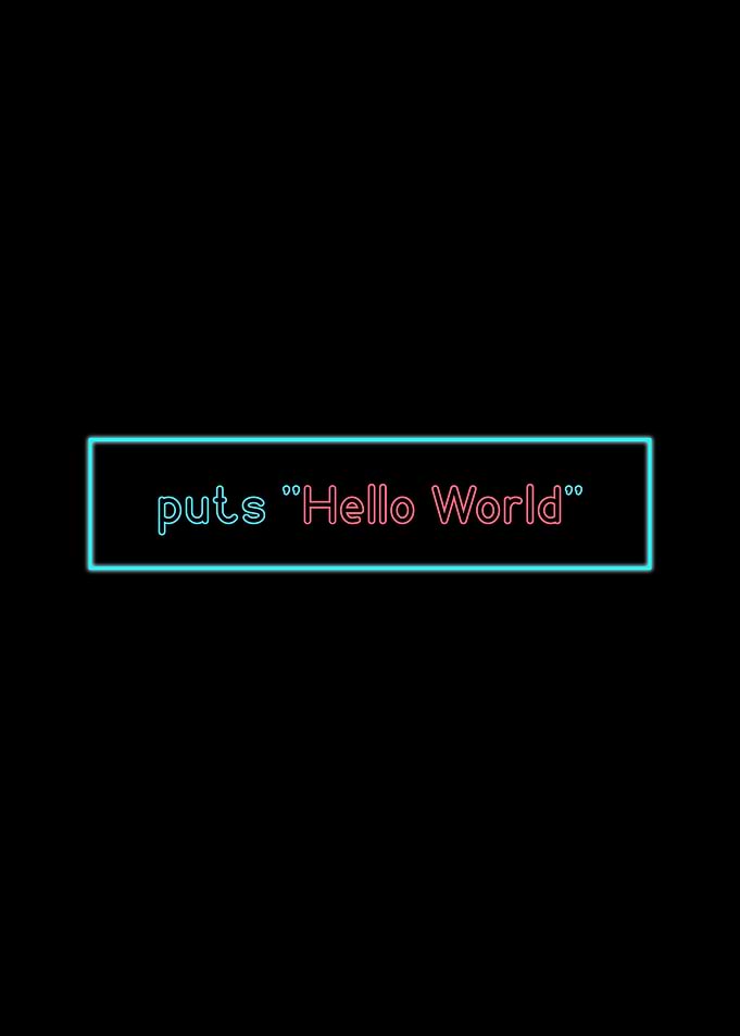 Hello World Ruby
