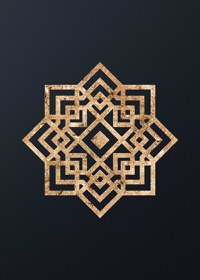 Gold Magic Seal Sign Sigil