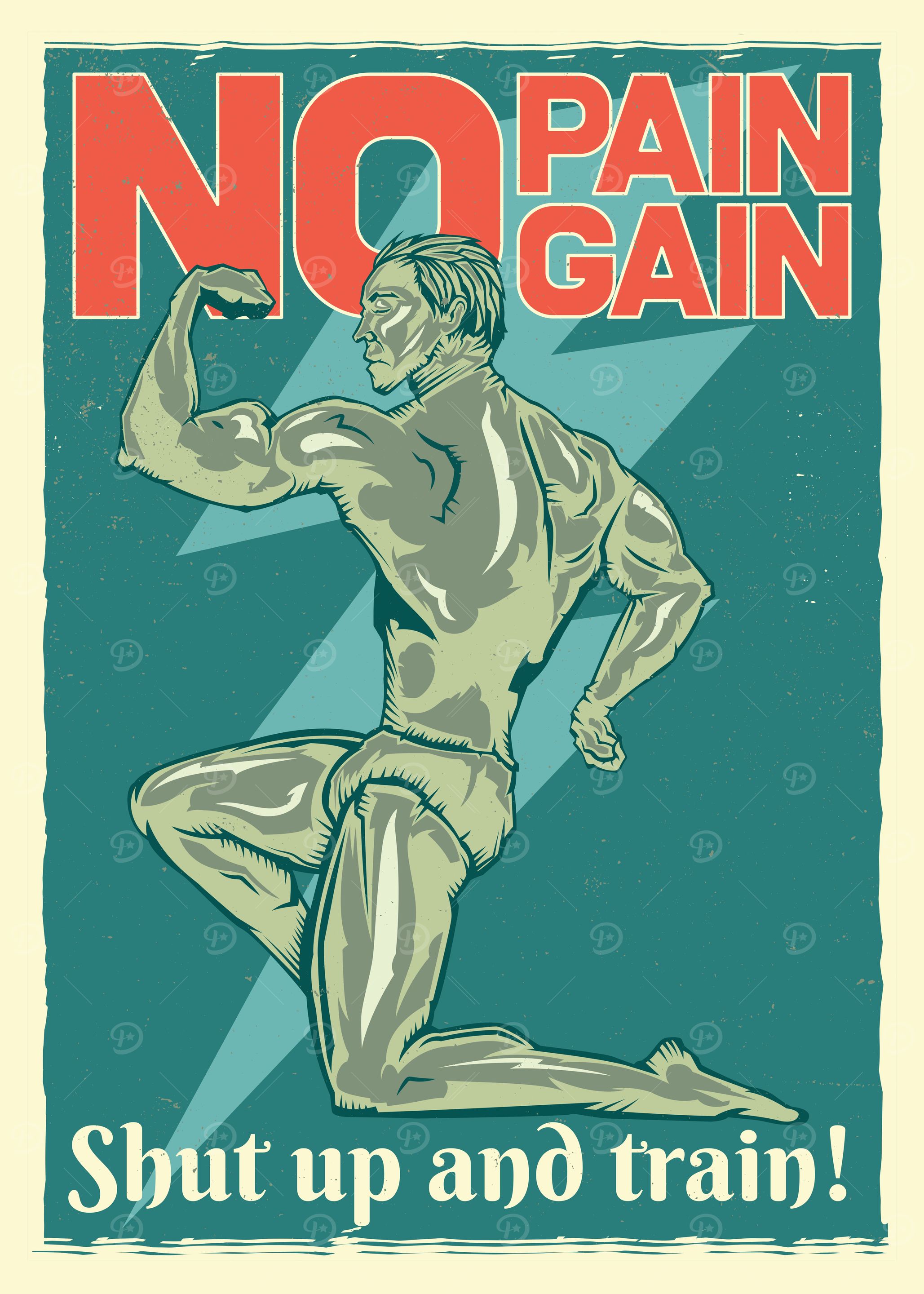 No Pain No Gain Athlete