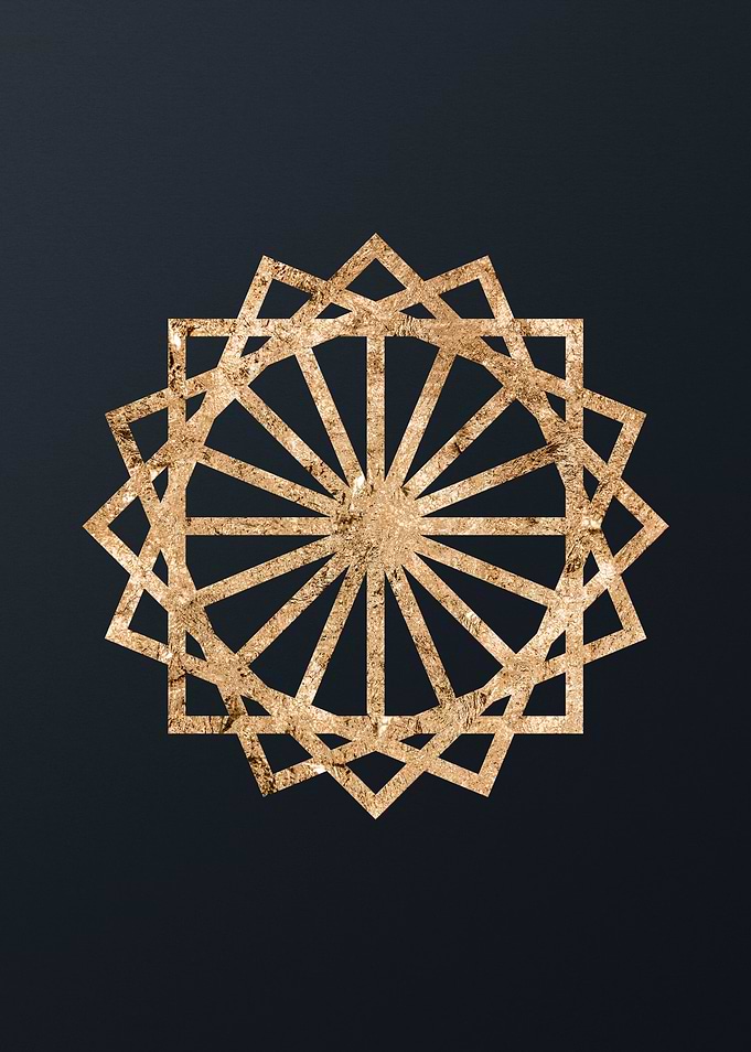 Gold Magic Seal Sign Sigil