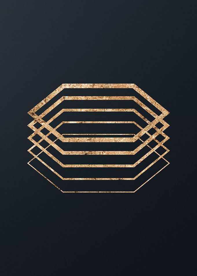 Gold Magic Seal Sign Sigil