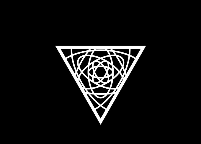 Black Glyph Mandala Rune