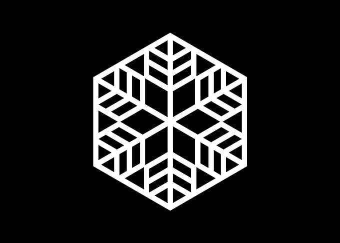 Black Glyph Mandala Rune