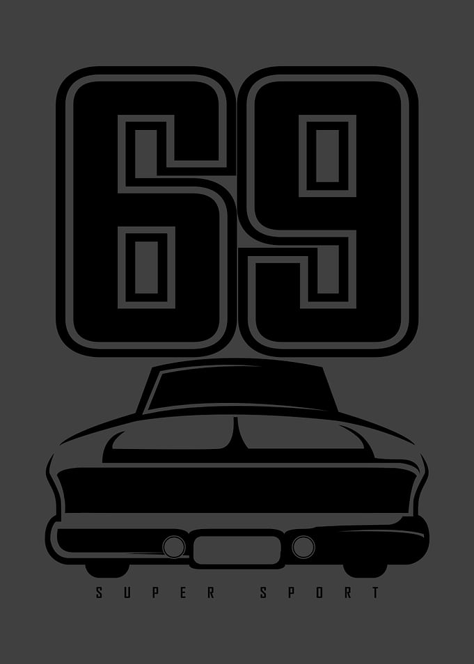 MUSCLE CAR 69 SUPER SPORT