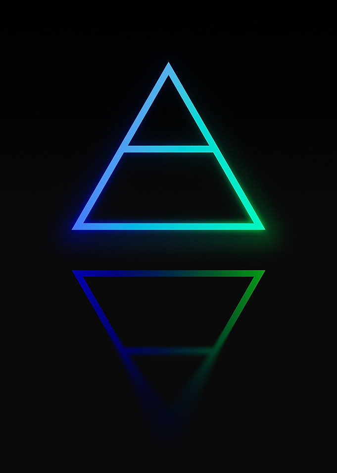 Neon Glyph Mandala Rune
