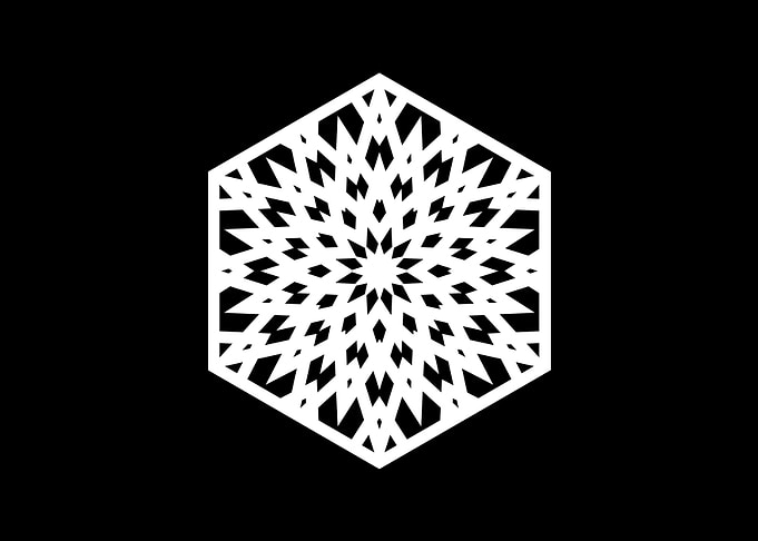 Black and White Geometric