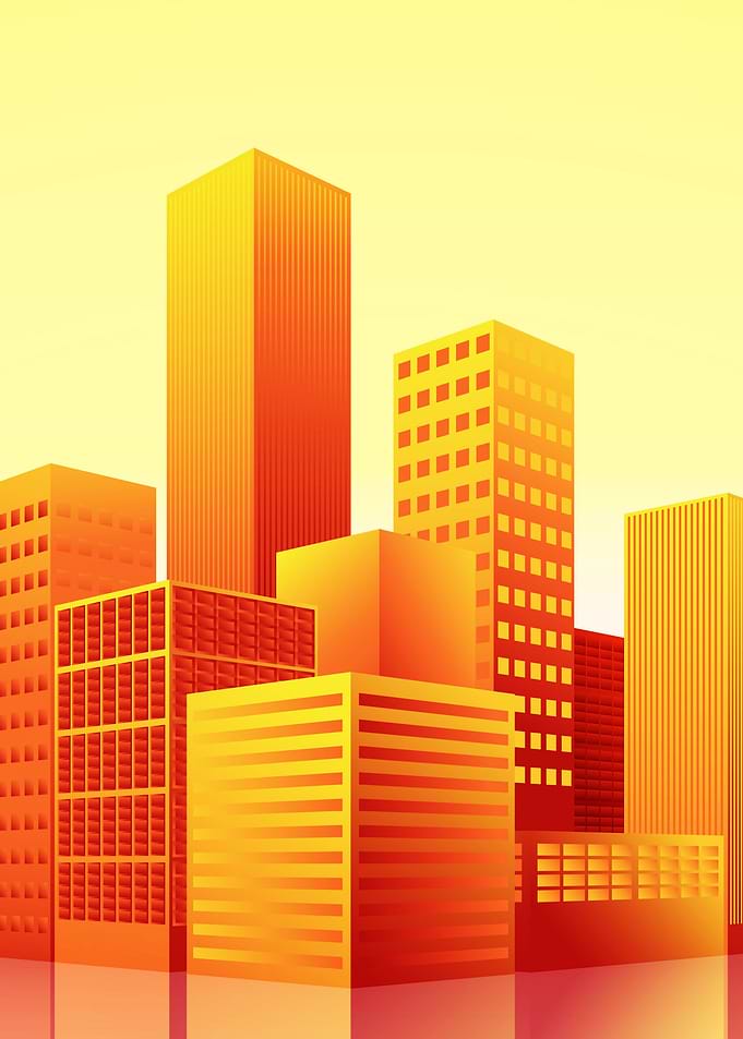 Colorful Skyscraper