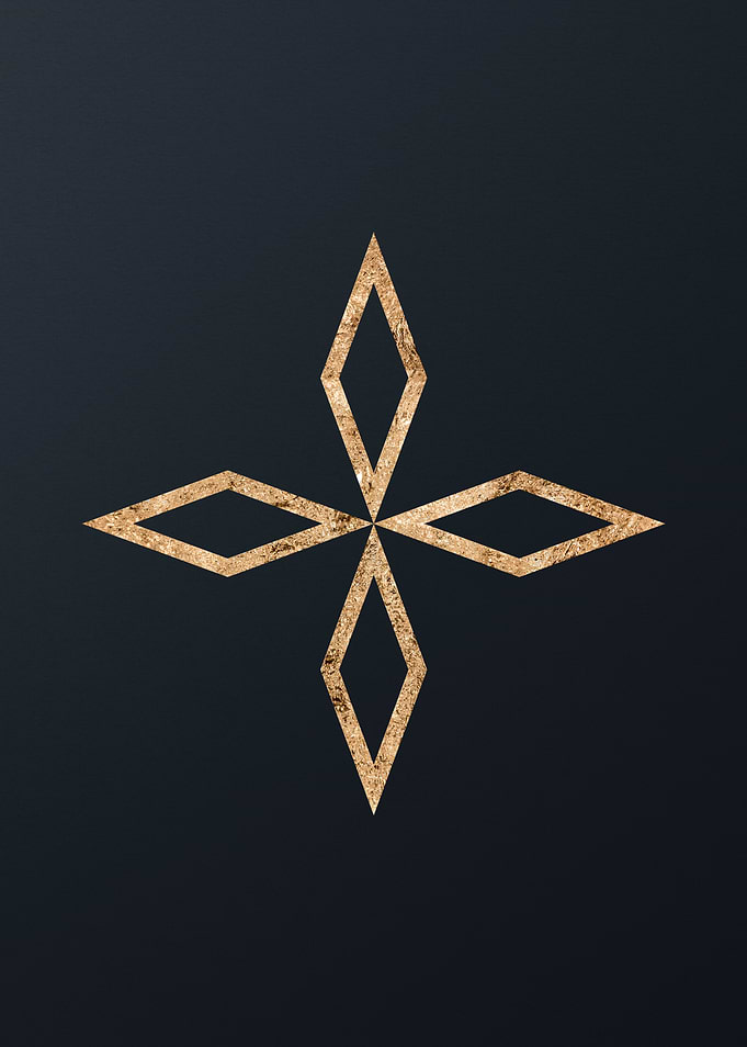 Gold Glyph Mandala Rune
