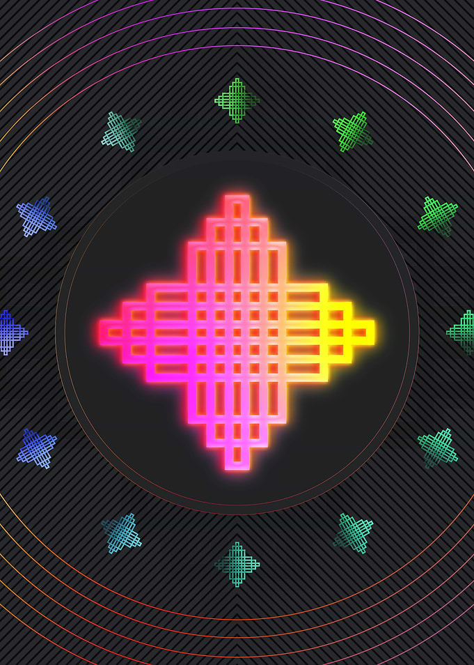 Neon Magic Seal Sign Sigil
