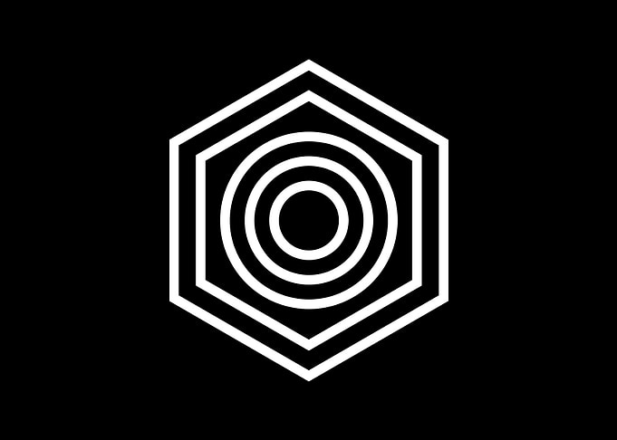 Black Glyph Mandala Rune