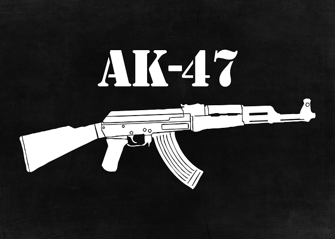 AK47 Kalashnikov Rifle
