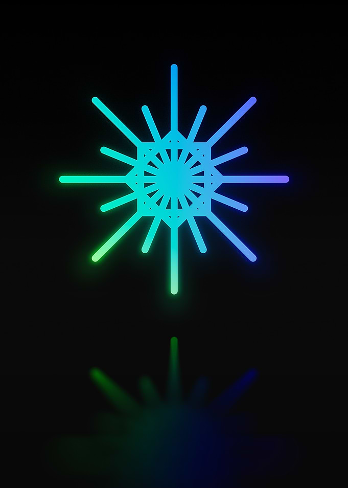 Neon Magic Seal Sign Sigil