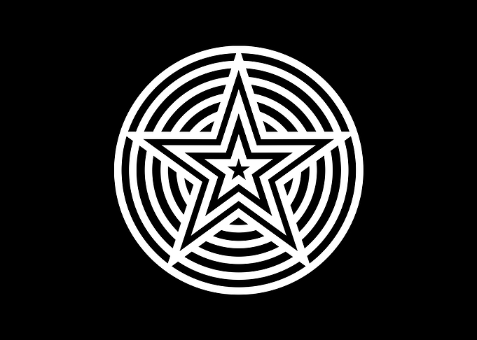 White Sacred Geometry Seal