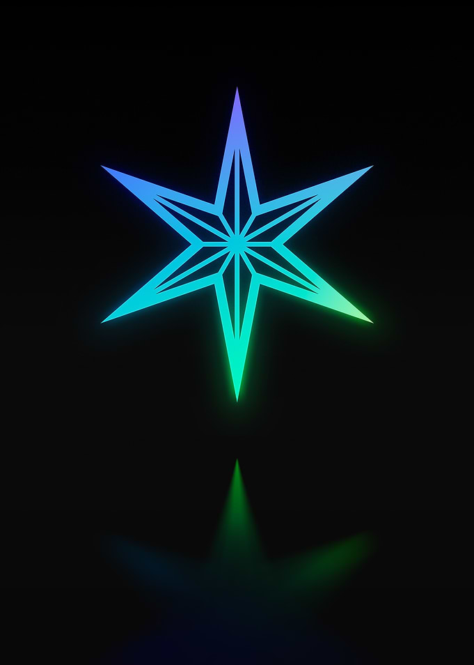 Neon Magic Seal Sign Sigil