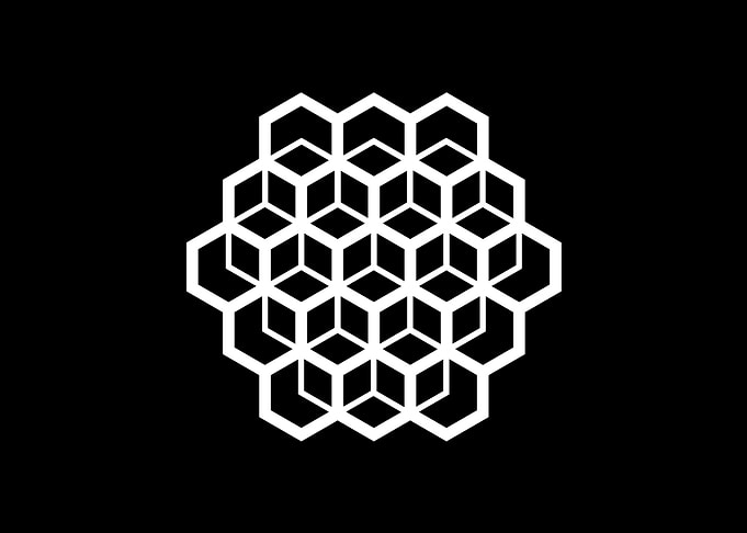 White Glyph Mandala Rune