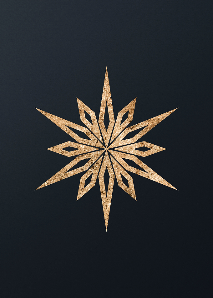 Gold Glyph Mandala Rune