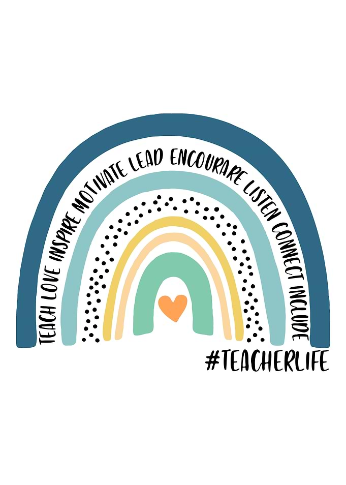 rainbow teacher