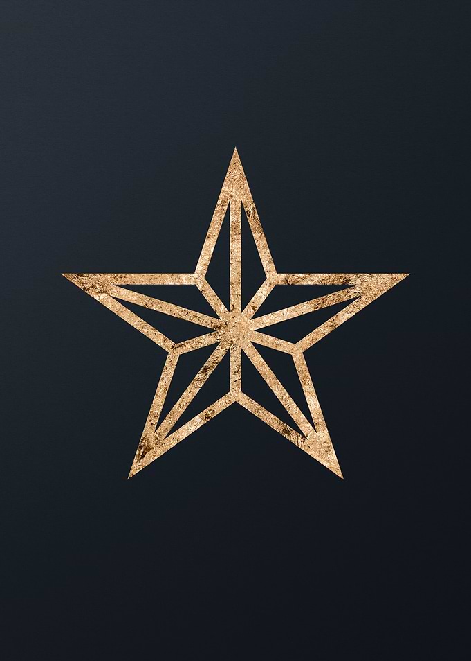 Gold Geometric Glyph Sigil