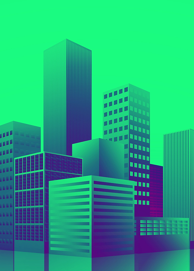 Colorful Skyscraper