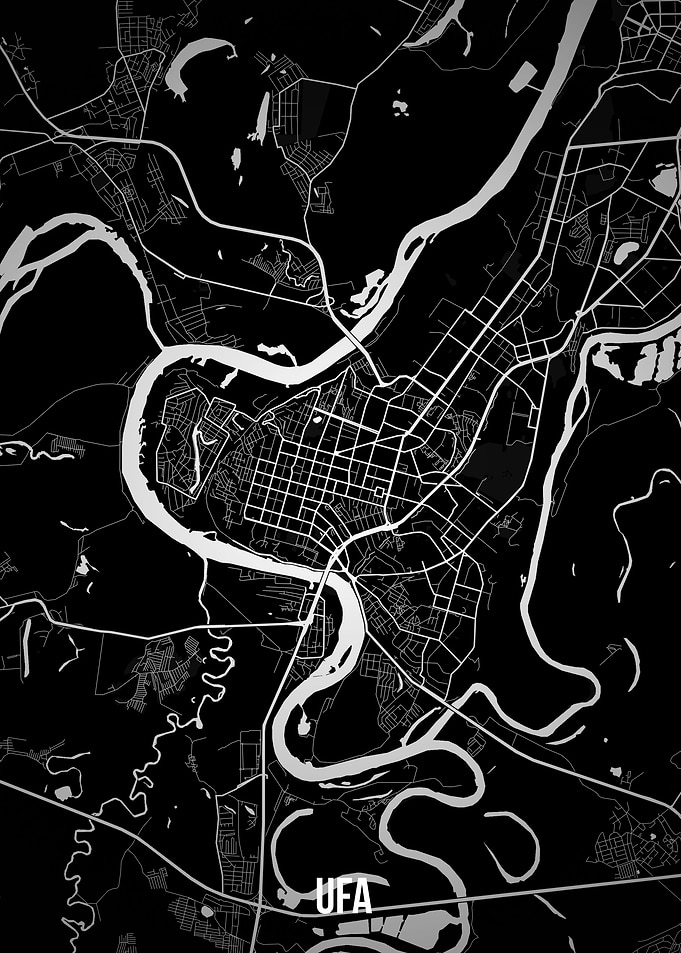 Ufa dark map