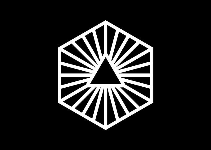 Black Glyph Mandala Rune