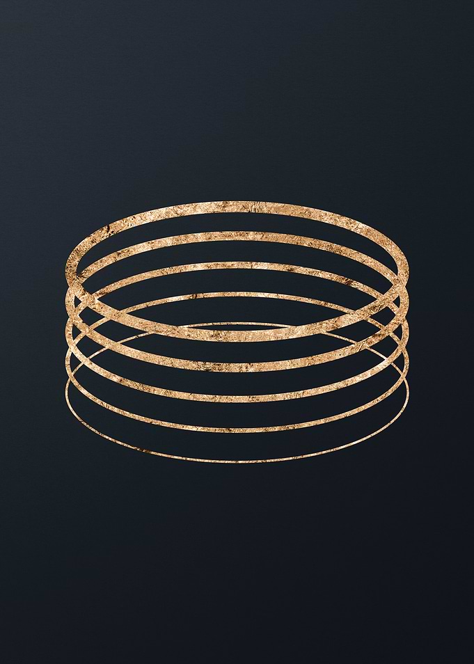 Gold Magic Seal Sign Sigil