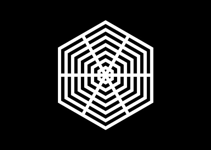 White Glyph Mandala Rune