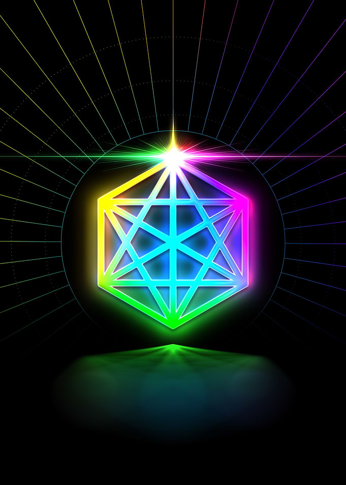 Neon Magic Seal Sign Sigil