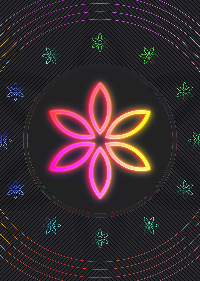 Neon Magic Seal Sign Sigil