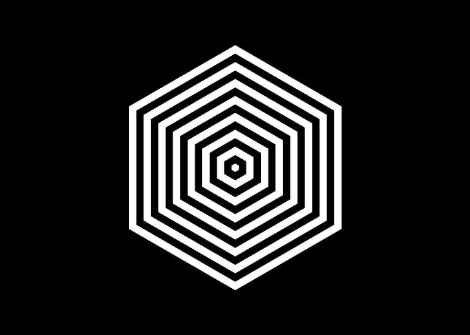 White Glyph Mandala Rune