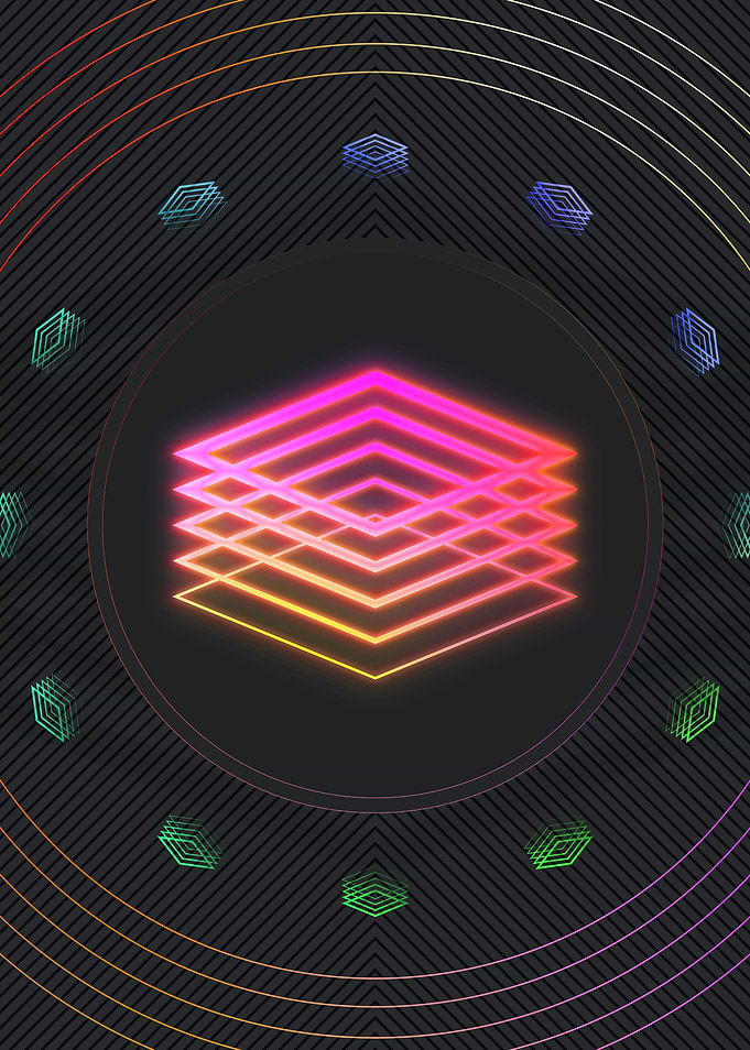 Neon Magic Seal Sign Sigil