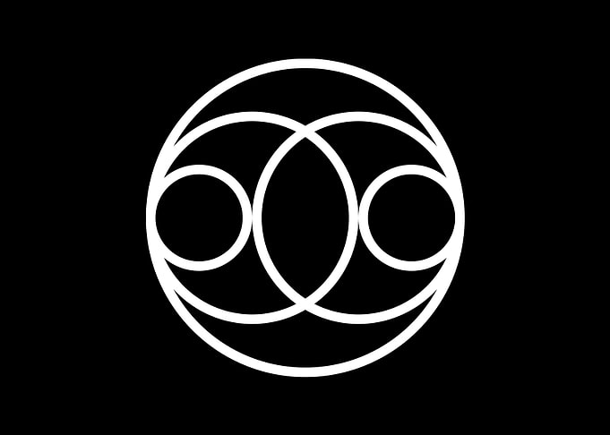 White Glyph Mandala Rune