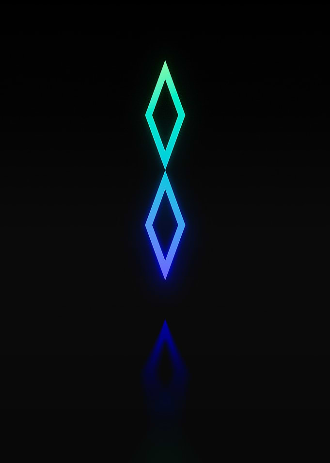 Neon Magic Seal Sign Sigil
