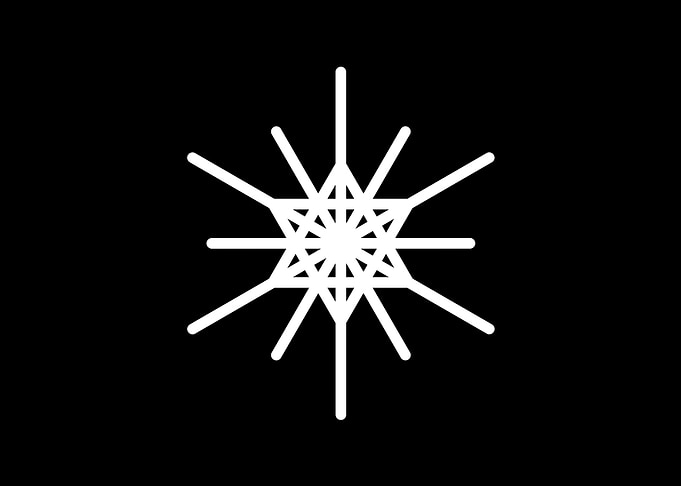 White Sacred Geometry Seal