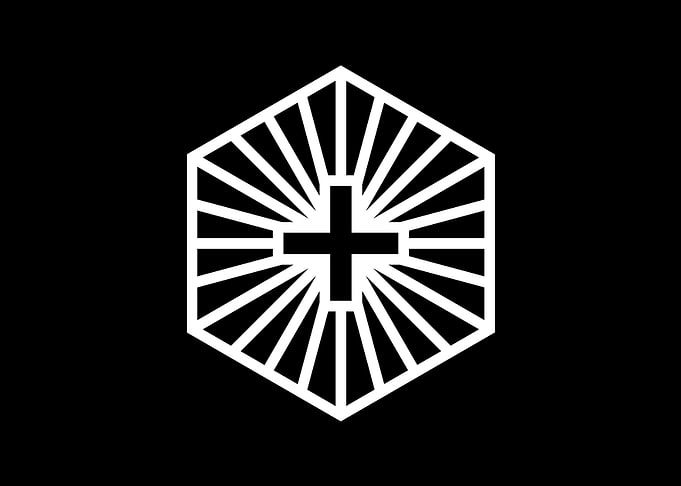 White Glyph Mandala Rune