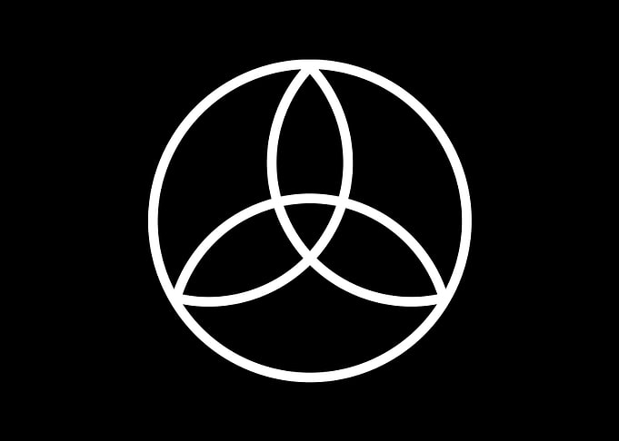 White Glyph Mandala Rune