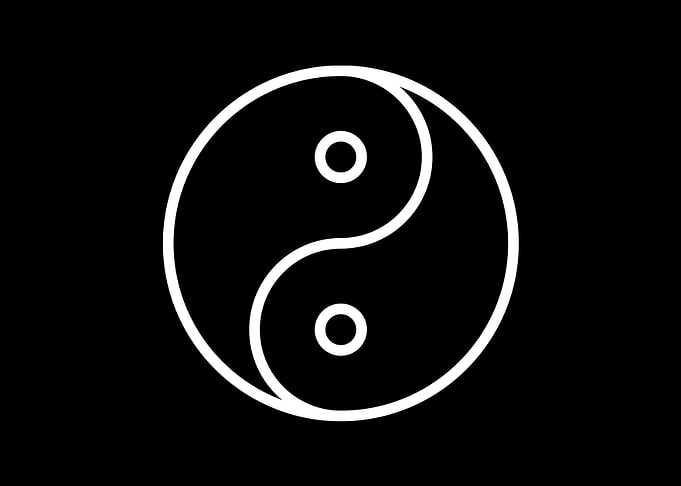 Black Glyph Mandala Rune