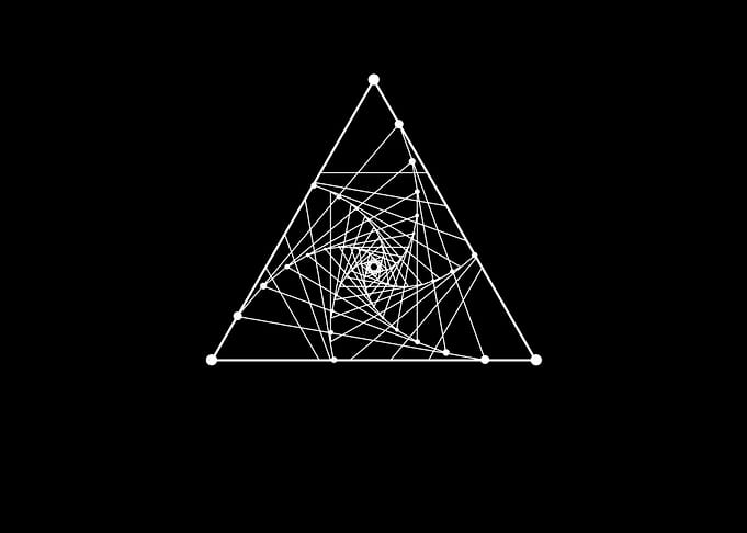 White Sacred Geometry Seal