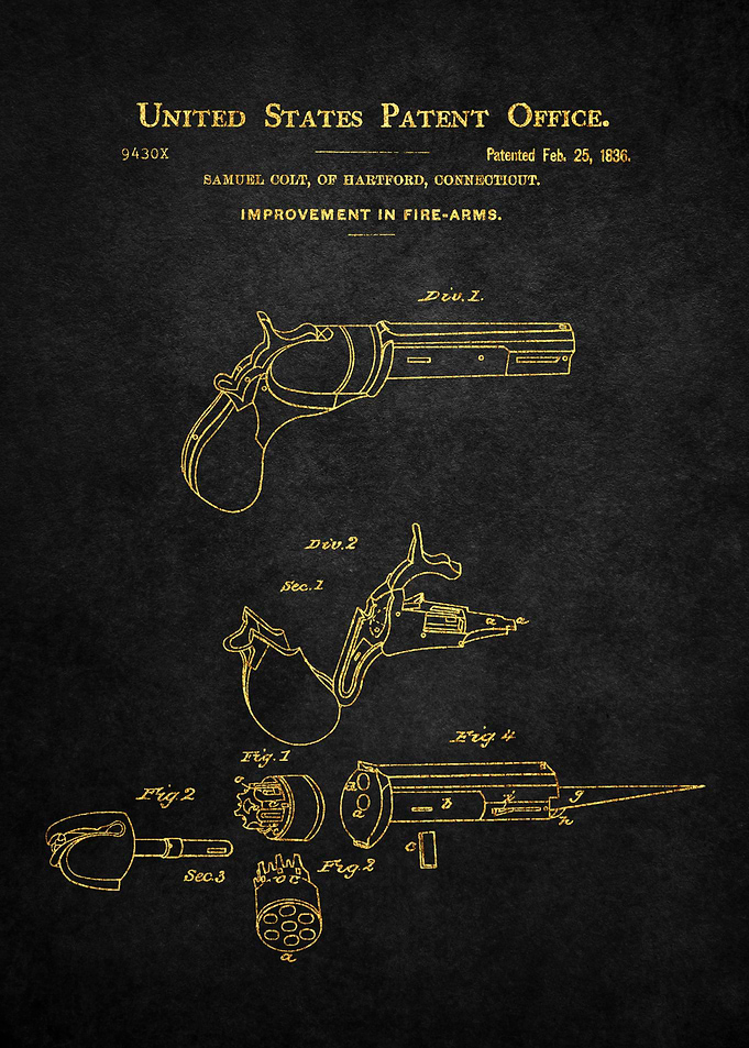 30 First Colt Firearm Pat