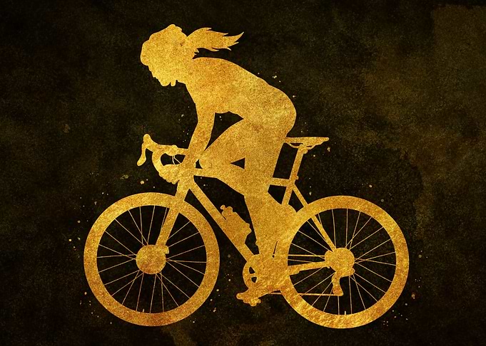 Road bike girl