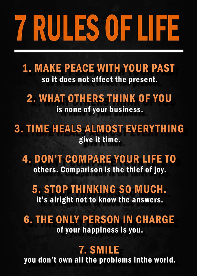 7 Rules Of Life