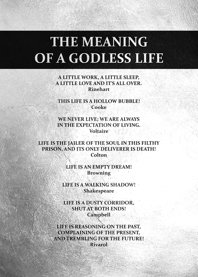 A Godless Life