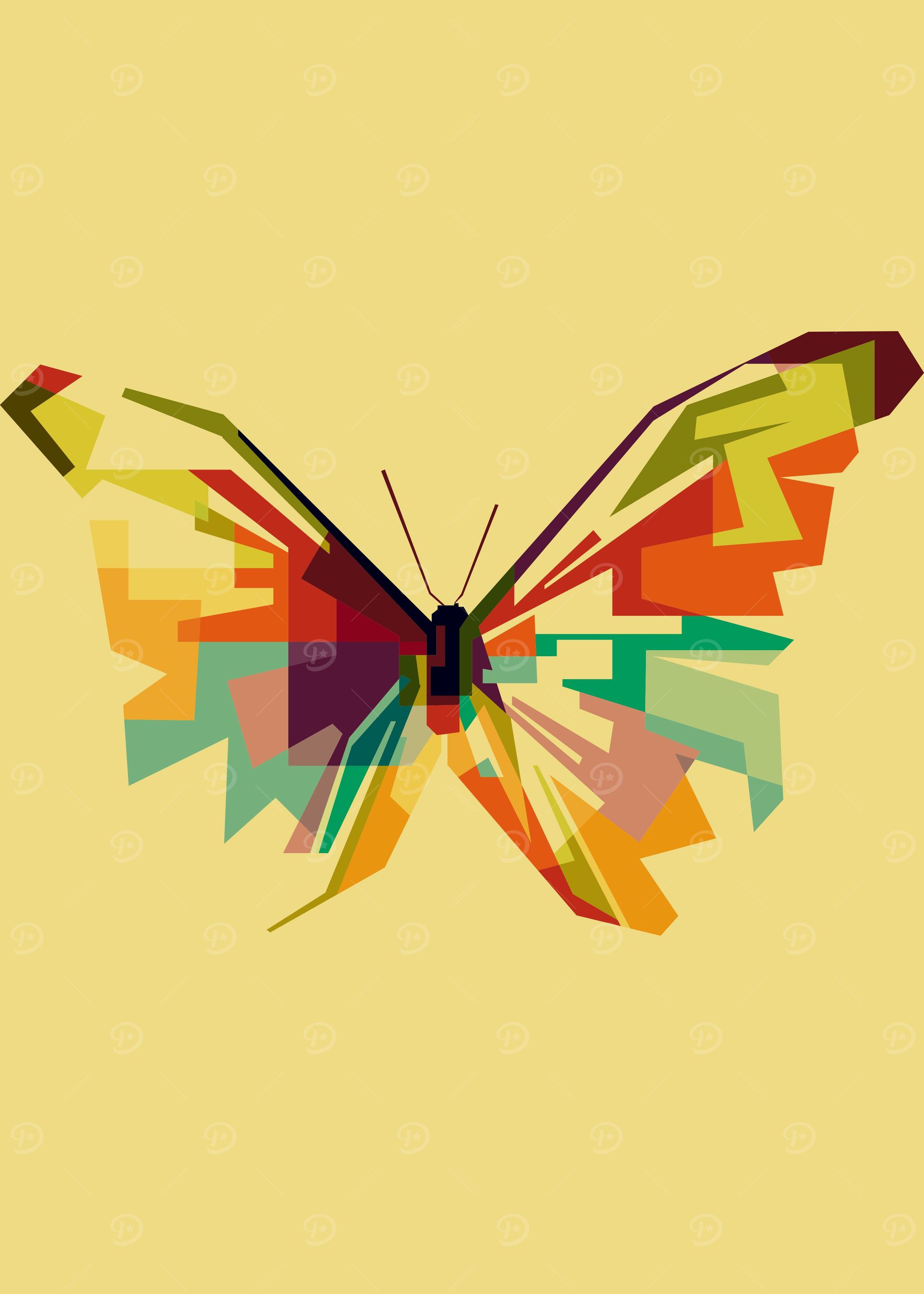 Colorful butterfly