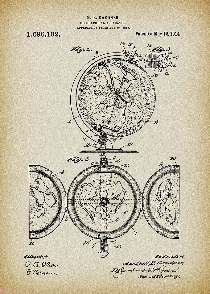 Geographical apparatus