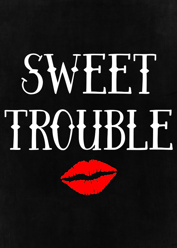 Sweet Trouble Red Lips